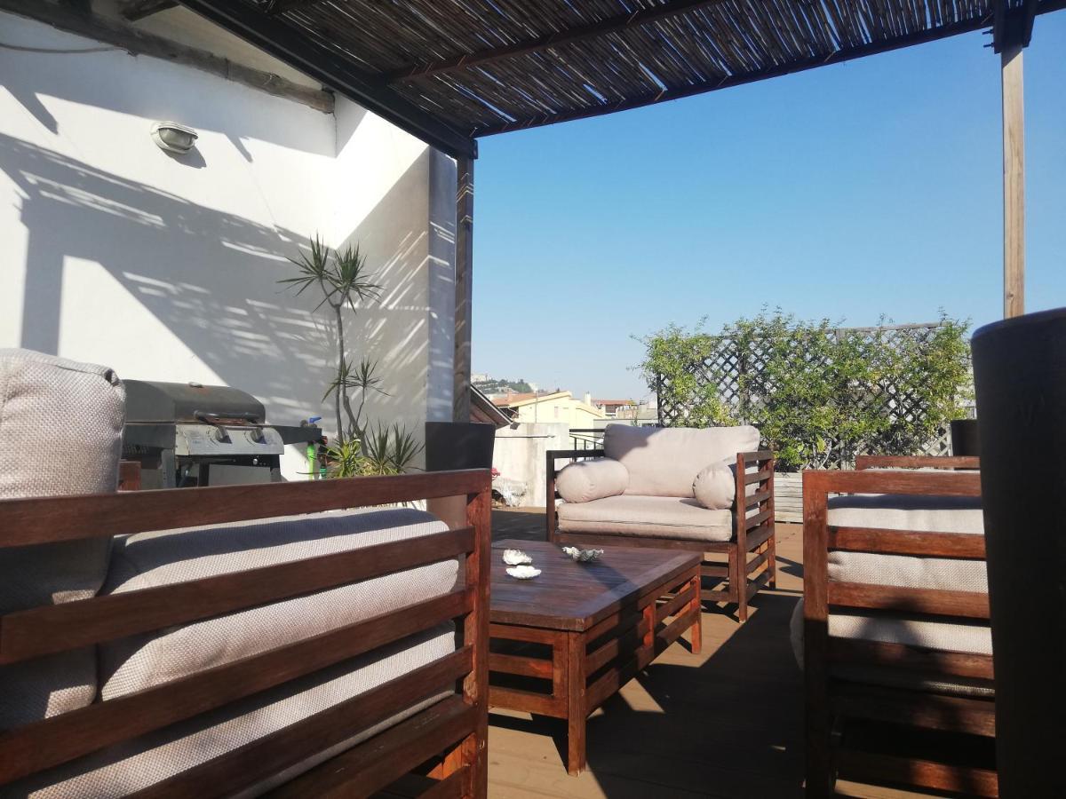 Panoramic Apartment With Terrace In Cagliari Heart Q4832 מראה חיצוני תמונה